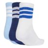 Picture of 3 Stripes Cushioned Sportswear Mid Cut Socks 3 Pair Pack