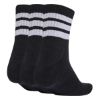 Picture of 3 Stripes Cushioned Sportswear Mid Cut Socks 3 Pair Pack