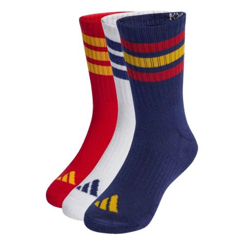 Picture of Kids 3-Stripes Crew Socks 3 Pair Pack