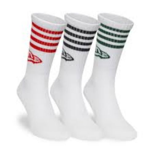 Picture of Striped Crew Socks 3 Pair Pack