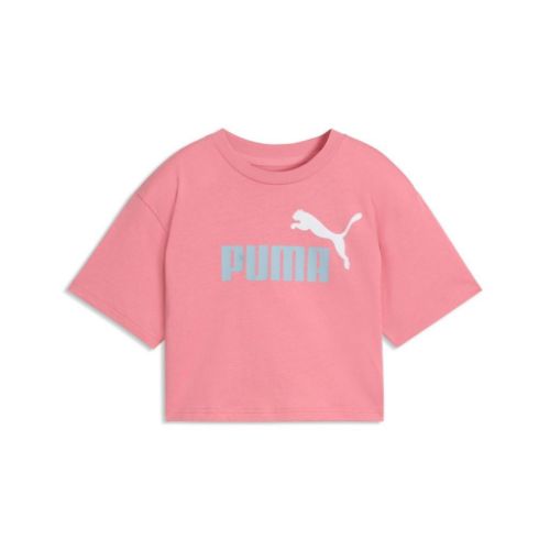 Picture of Girls Essentials 2 Colour No. 1 Logo Crop T-Shirt