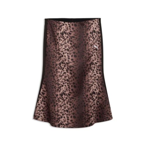 Picture of T7 Leo Luxe Track Midi Skirt