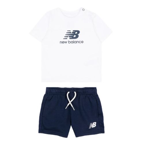 Picture of Boys Stacked Logo Graphic T-Shirt and Shorts Set