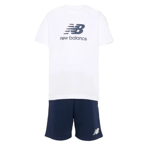 Picture of Boys Stacked Logo T-Shirt and Shorts Set