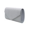 Picture of Lurex Fabric Envelope Flap Clutch Bag