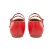 Picture of Double Strap Faux Leather Ballerina Flats