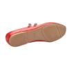 Picture of Double Strap Faux Leather Ballerina Flats