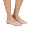 Picture of Faux Leather Square Toe Ballerina Flats