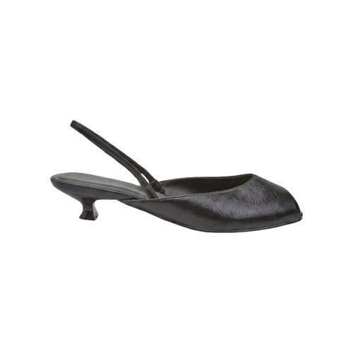 Picture of Kitten Heel Peeptoe Slingbacks