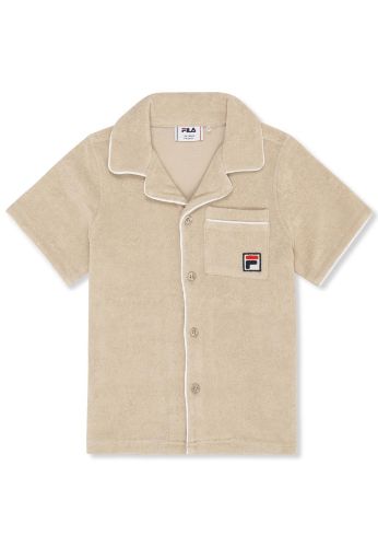 Picture of Boys Calci Relaxed Fit Towelling Resort Shirt