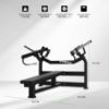 Picture of Tunturi Platinum - Horizontal Chest Press - Plate loaded - V-series