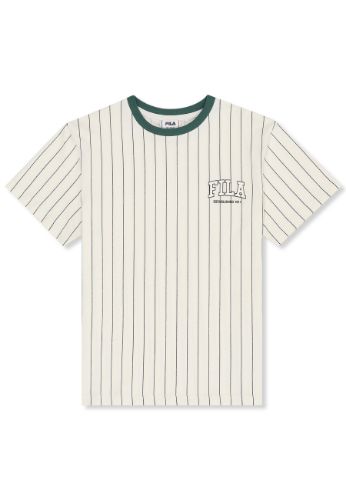 Picture of Boys Rifredi Relaxed Fit Graphic Pinstripe T-Shirt