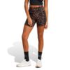 Picture of Seasonal Essentials Leopard Print Cycling Shorts with 3-Stripes