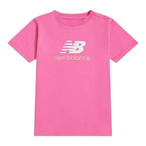 Picture of Girls Jersey Stacked Logo T-Shirt