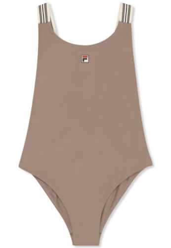 Picture of Antona Heritage Tape Scoop Back Swimsuit