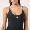 Picture of Antona Heritage Tape Scoop Back Swimsuit