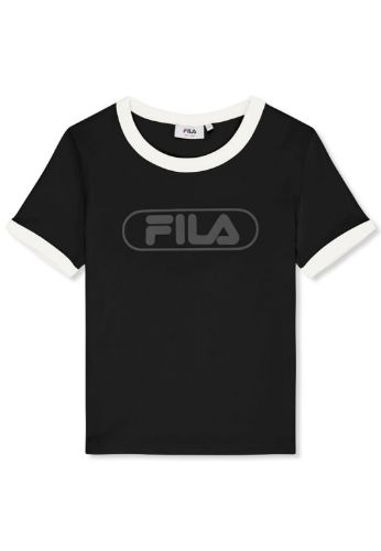 Picture of Cercina Slim Logo Ringer Baby Tee
