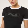 Picture of Cercina Slim Logo Ringer Baby Tee