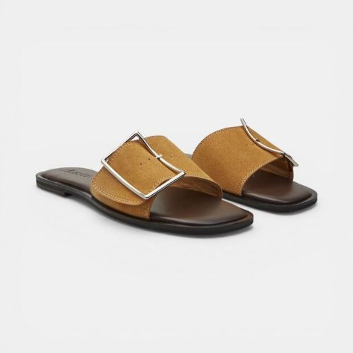 Picture of FLAT SANDALS WITH BUCKLE STRAP