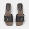 Picture of Buckle Strap Mule Sandals