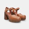 Picture of Leather Sandals With Heel