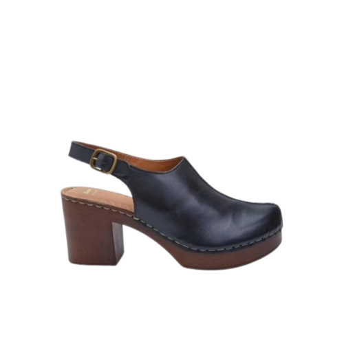 Picture of Leather Clog Sandals