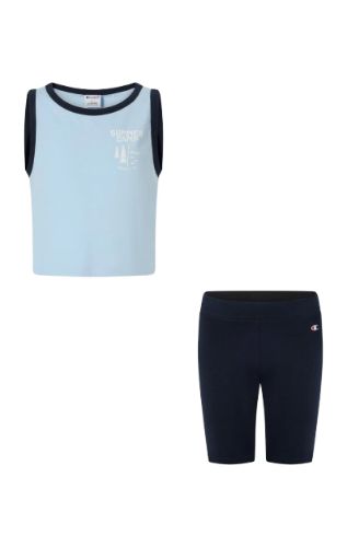 Picture of Girls Tank Top and Cycling Shorts Set