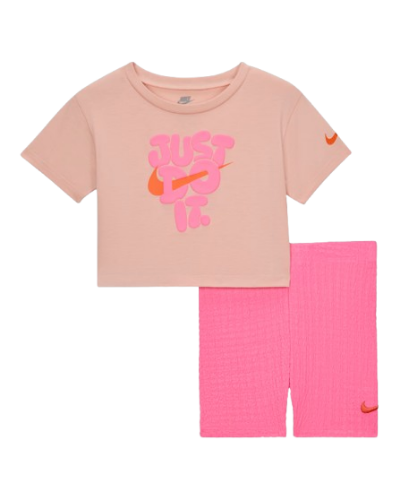 Picture of Girls Bold Play Bike Shorts Set