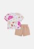Picture of Newborn Print Cotton Shorts Set