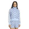 Picture of Satin Polka Dots Tt Track Top