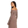 Picture of Off-Shoulder Long Sleeve Long-Sleeve Top