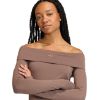 Picture of Off-Shoulder Long Sleeve Long-Sleeve Top