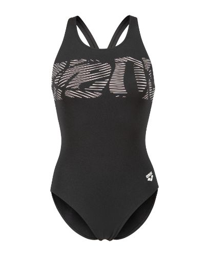 Picture of Graphic Swimsuit V Back