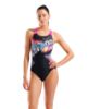 Picture of Lit Logo Swimsuit V Back