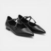 Picture of Crossed Double Strap Ballerinas