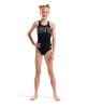 Picture of Girls Graphic V Back Swimsuit