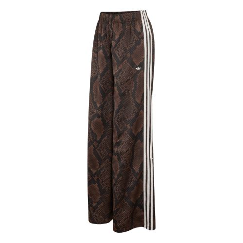 Picture of Satin Snake Print Wide Leg Track Joggers