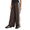Picture of Satin Snake Print Wide Leg Track Joggers