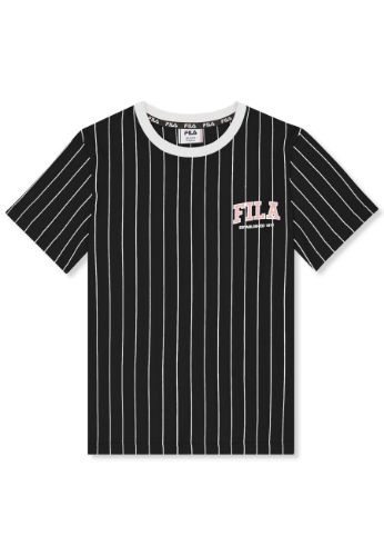 Picture of Girls Rifredi Relaxed Fit Graphic Pinstripe T-Shirt