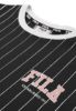 Picture of Girls Rifredi Relaxed Fit Graphic Pinstripe T-Shirt