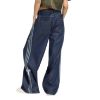 Picture of Adibreak Mid Rise Wide Leg Denim Pant