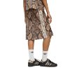Picture of Snake Print Satin Skirt