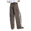 Picture of Snake Print Denim Loose Trousers