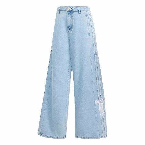 Picture of Adibreak Mid-Rise Wide-Leg Denim Pants