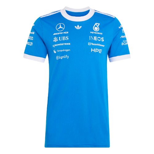 Picture of Mercedes - Amg Petronas Formula 1 Team Blue Wonder Driver Jersey