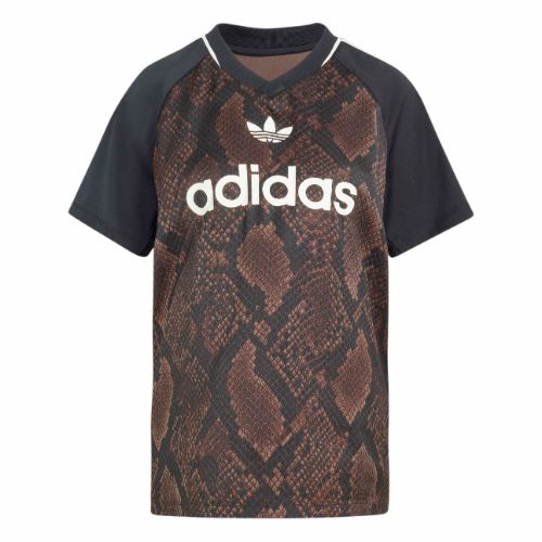 Picture of Snake Print Satin Jersey