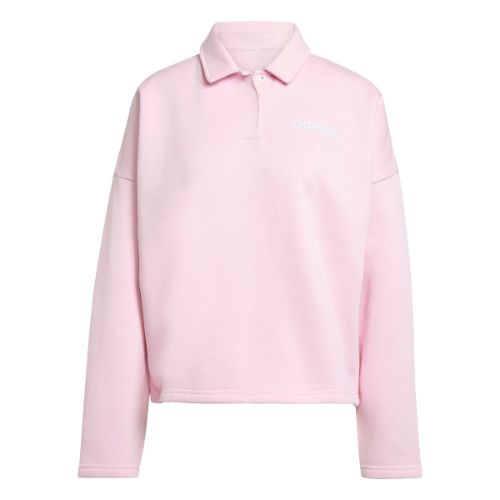 Picture of Essentials Linear Fleece Polo Sweatshirt