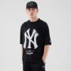 Picture of New York Yankees MLB Graphic Boxy Black T-Shirt