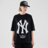 Picture of New York Yankees MLB Graphic Boxy Black T-Shirt