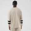 Picture of New York Yankees MLB Light Beige Oversized Long Sleeve T-Shirt